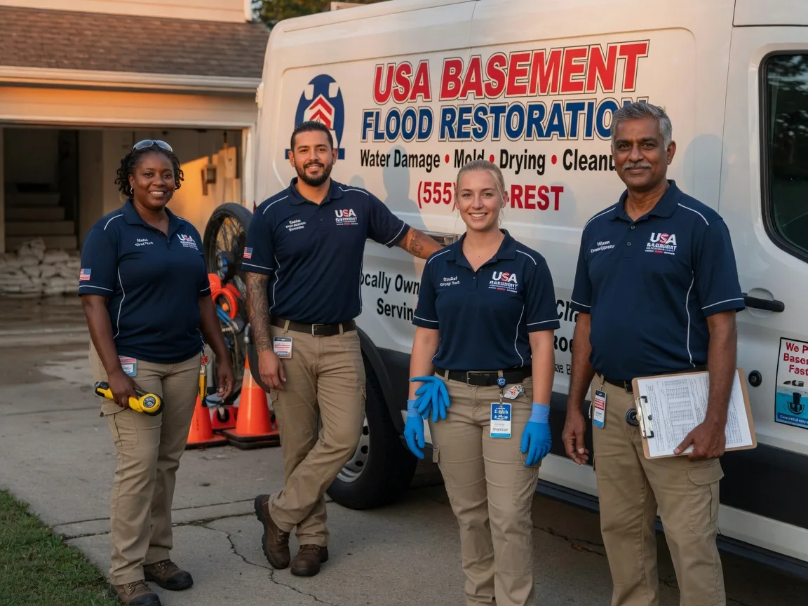 Basement Flood Cleanup company in Omaha, AR