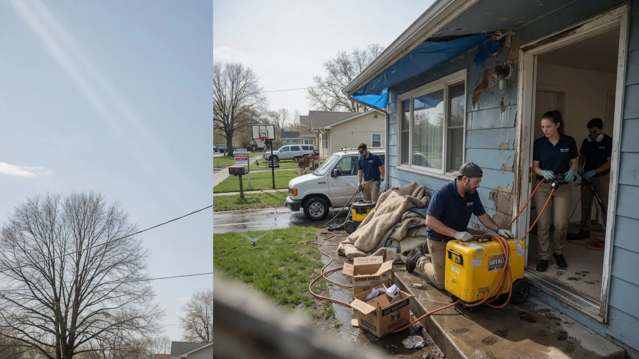 Basement Flood Cleanup in Omaha, AR near me